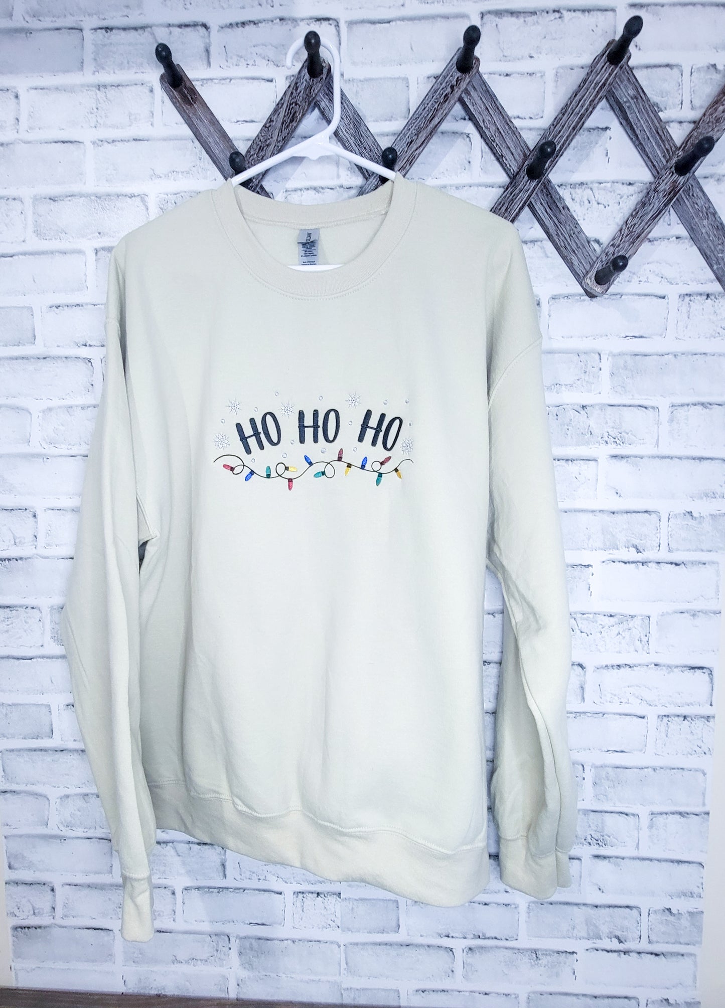 Christmas Lights crewneck for women